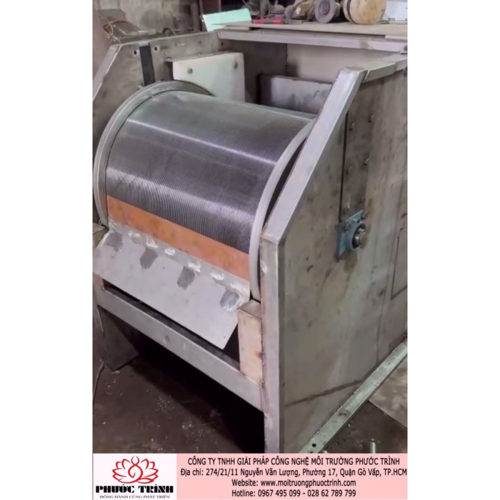 MÁY TÁCH RÁC TRỐNG QUAY