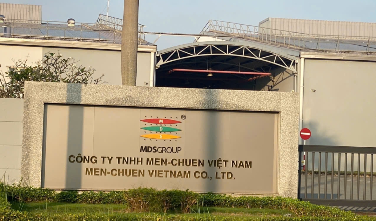 HỆ THỐNG XỬ LÝ NƯỚC THẢI CÔNG TY MEN-CHUEN VIỆT NAM