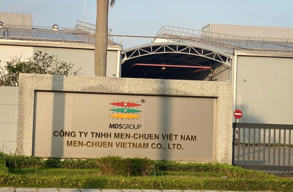 HỆ THỐNG XỬ LÝ NƯỚC THẢI CÔNG TY MEN-CHUEN VIỆT NAM