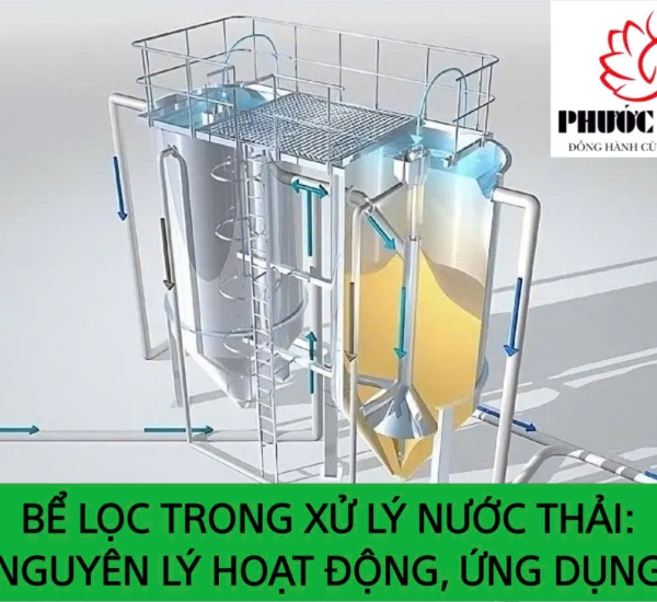 BỂ LỌC TRONG XỬ LÝ NƯỚC THẢI: NGUYÊN LÝ HOẠT ĐỘNG, ỨNG DỤNG