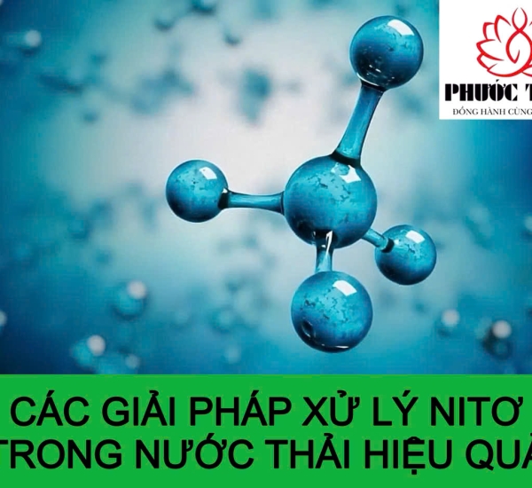 CÁC GIẢI PHÁP XỬ LÝ NITƠ TRONG NƯỚC THẢI HIỆU QUẢ