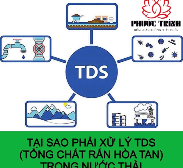 TẠI SAO PHẢI XỬ LÝ TDS (TỔNG CHẤT RẮN HÒA TAN) TRONG NƯỚC THẢI