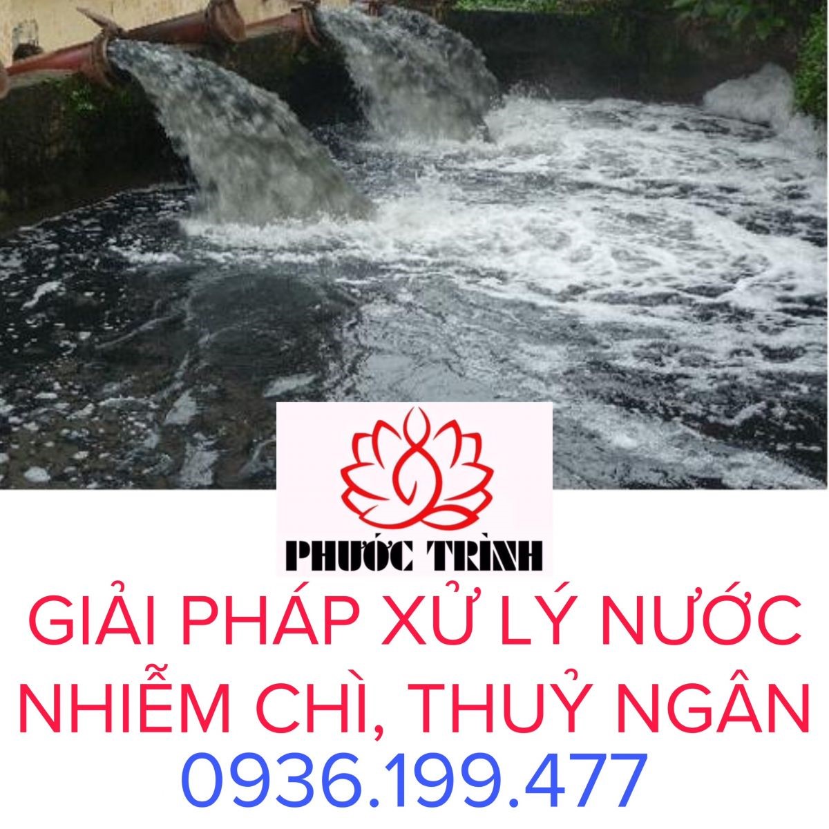 GIẢI PHÁP XỬ LÝ NƯỚC NHIỄM CHÌ THỦY NGÂN