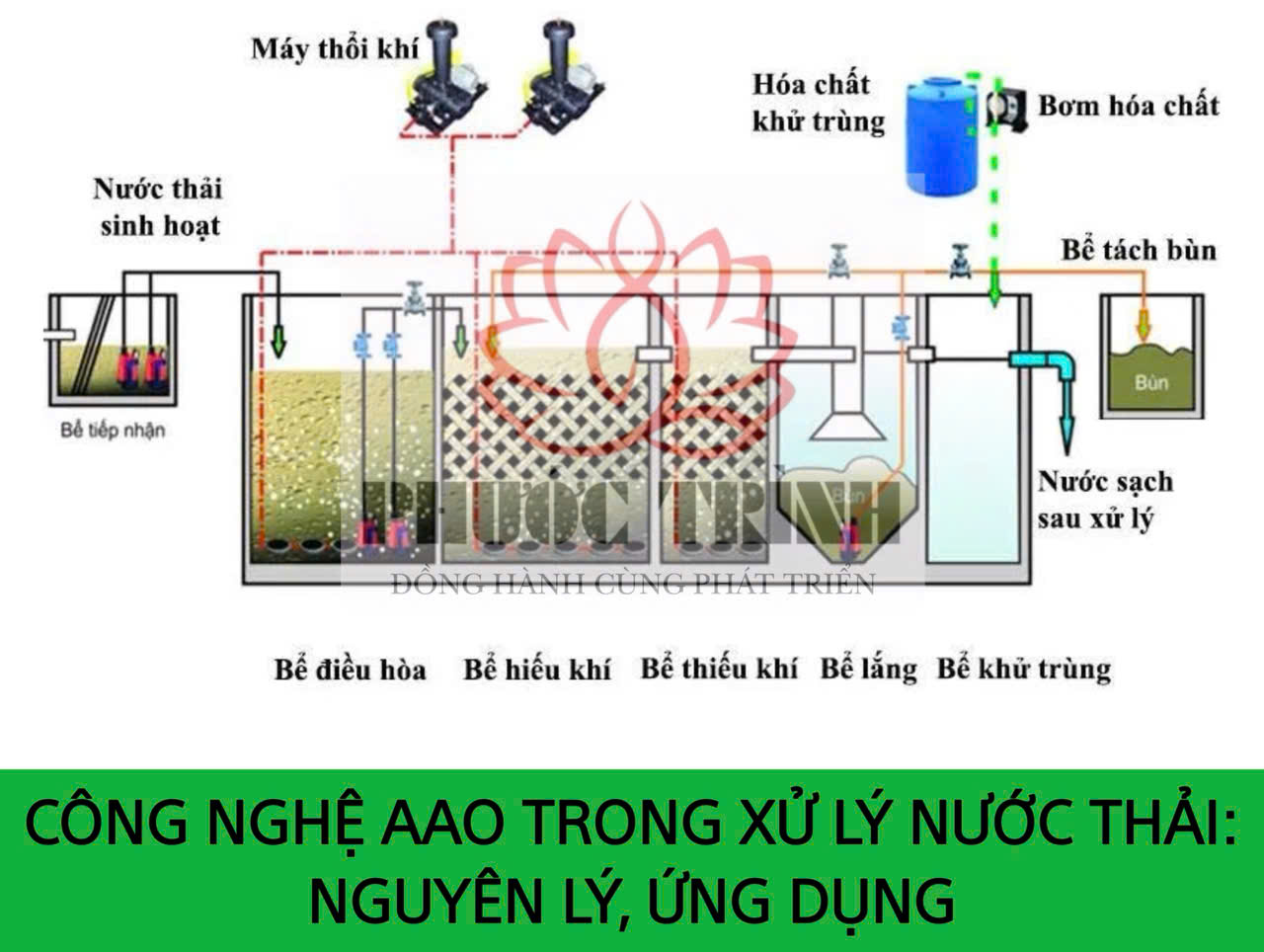 CÔNG NGHỆ AAO TRONG XỬ LÝ NƯỚC THẢI: NGUYÊN LÝ, ỨNG DỤNG