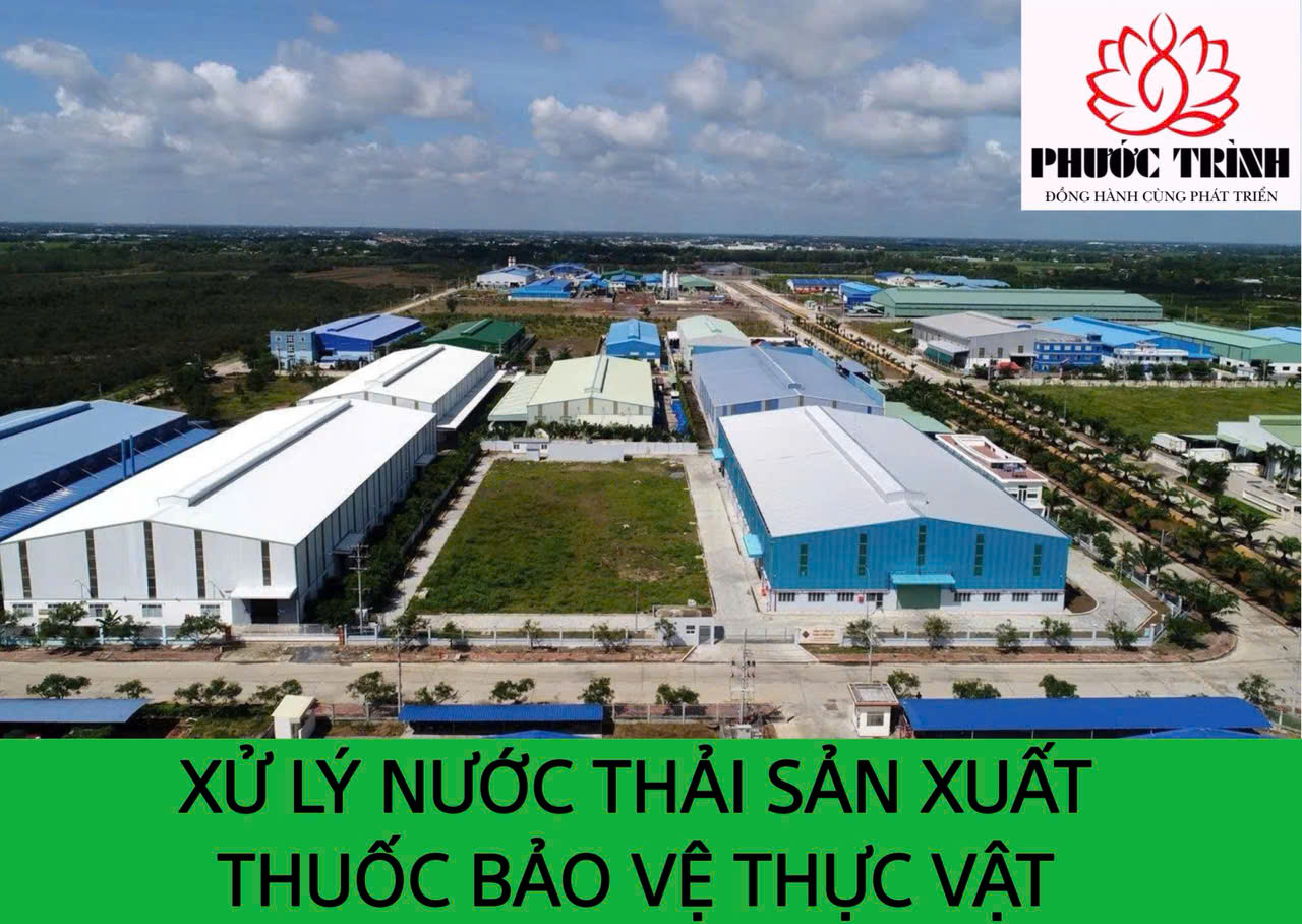 XỬ LÝ NƯỚC THẢI SẢN XUẤT THUỐC BẢO VỆ THỰC VẬT