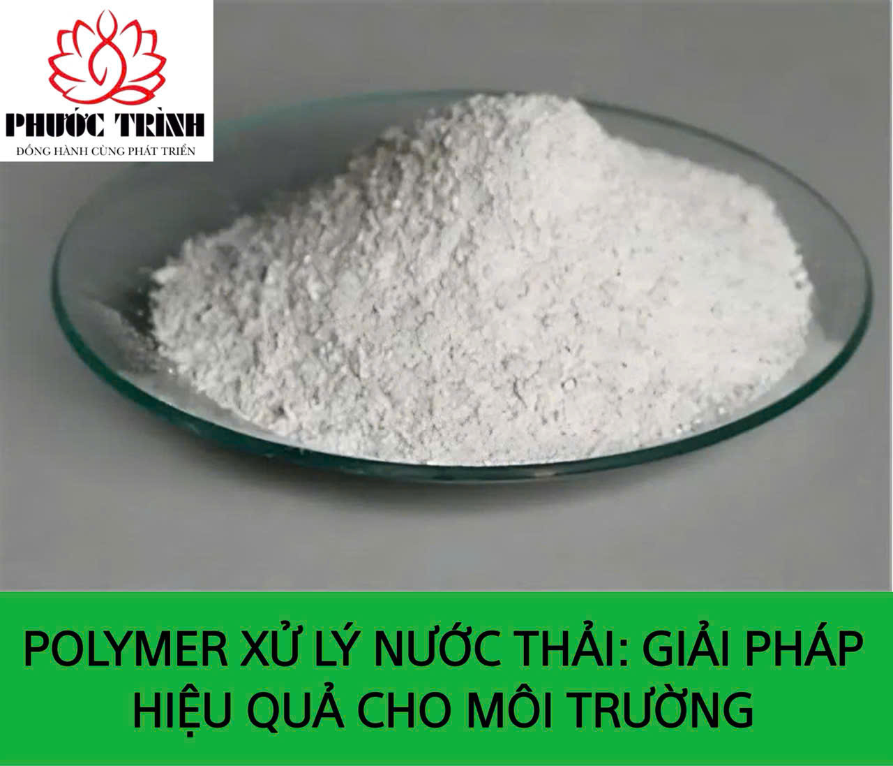 POLYMER XỬ LÝ NƯỚC THẢI: GIẢI PHÁP HIỆU QUẢ CHO MÔI TRƯỜNG