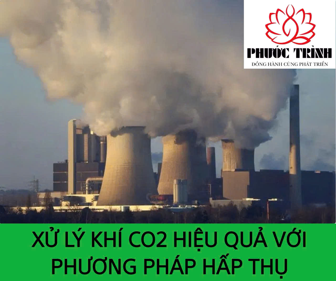 XỬ LÝ KHÍ CO2 HIỆU QUẢ VỚI PHƯƠNG PHÁP HẤP THỤ