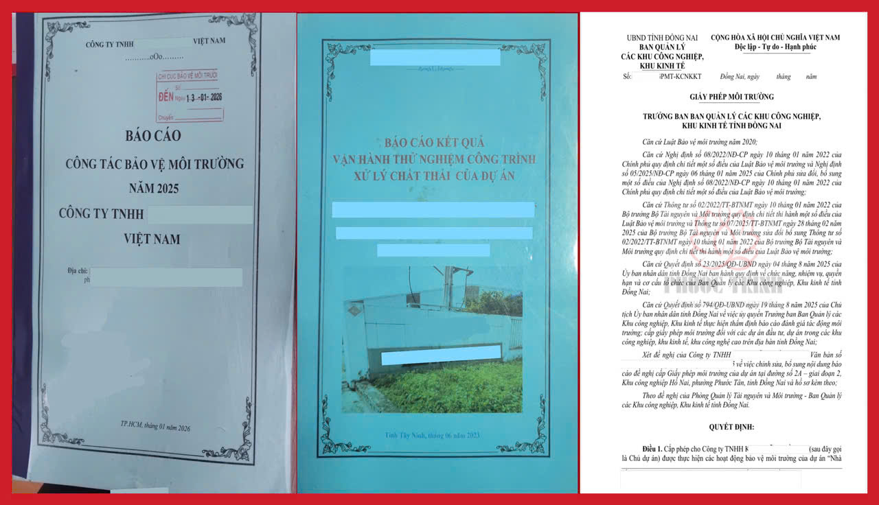 TƯ VẤN HỒ SƠ - PHÁP LÝ MÔI TRƯỜNG