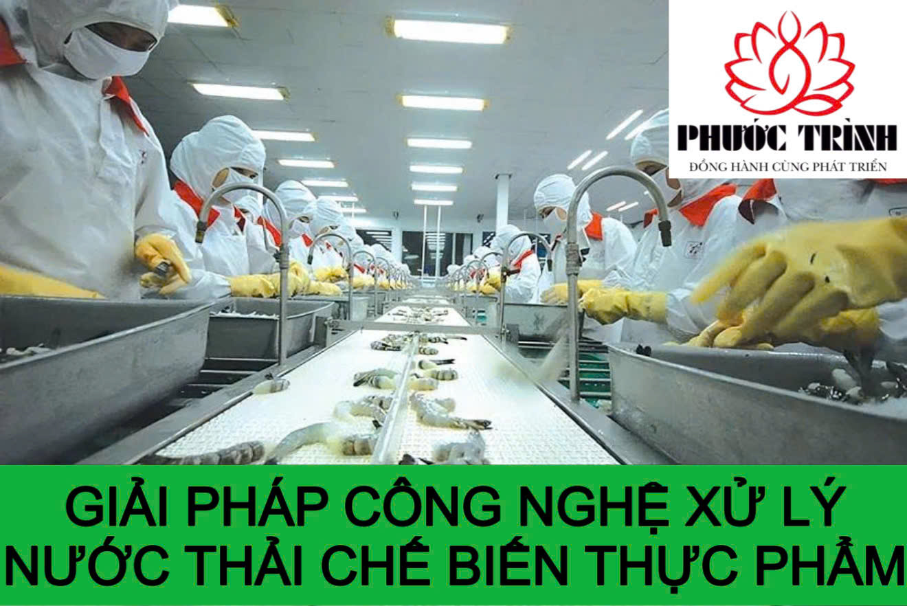 GIẢI PHÁP CÔNG NGHỆ XỬ LÝ NƯỚC THẢI CHẾ BIẾN THỰC PHẨM