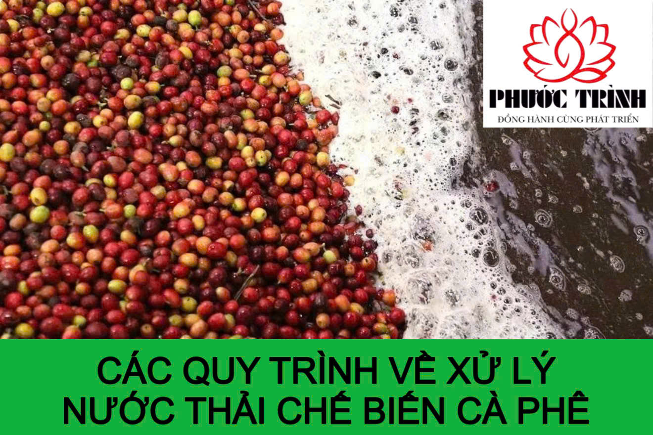 CÁC QUY TRÌNH VỀ XỬ LÝ NƯỚC THẢI CHẾ BIẾN CÀ PHÊ