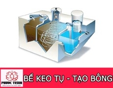 BỂ KEO TỤ – TẠO BÔNG