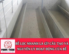 BỂ LỌC NHANH LÀ GÌ? CẤU TẠO VÀ NGUYÊN LÝ HOẠT ĐỘNG CỦA BỂ