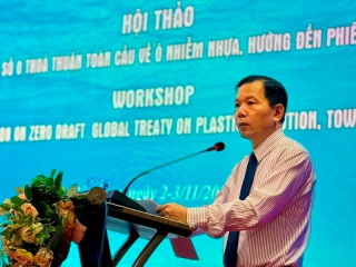Hội thảo tham vấn Dự thảo số 0 hướng đến phiên đàm phán thứ Ba Thoả thuận Toàn cầu về Ô nhiễm Nhựa.